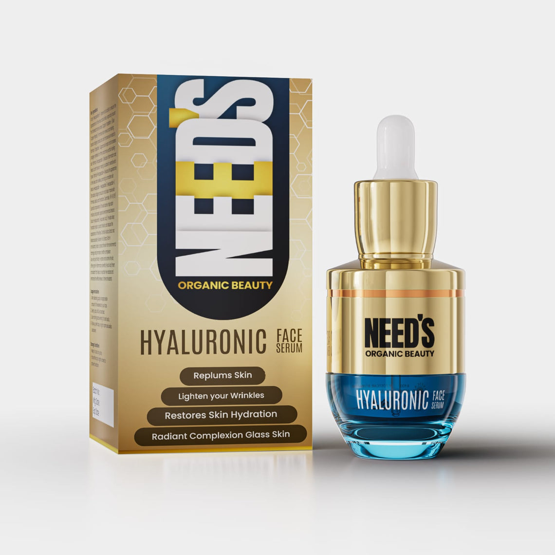 Hyaluronic Face Serum (Blueberry Dual-Phase)